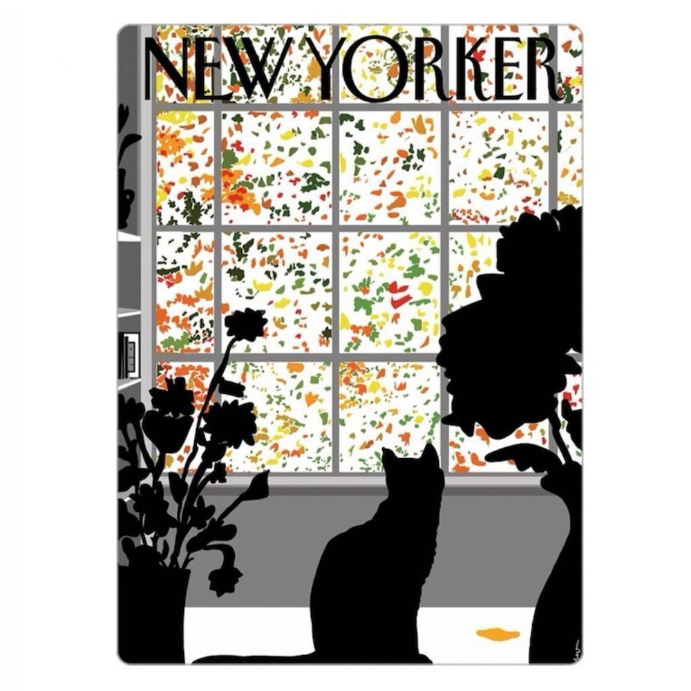 New Yorker Magazine Cat Cover Magnet